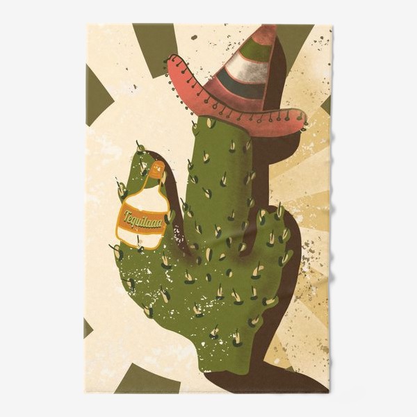 Полотенце «Сомбреро, Мексика, текила»