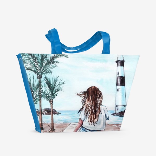 Пляжная сумка «Шум ветра»