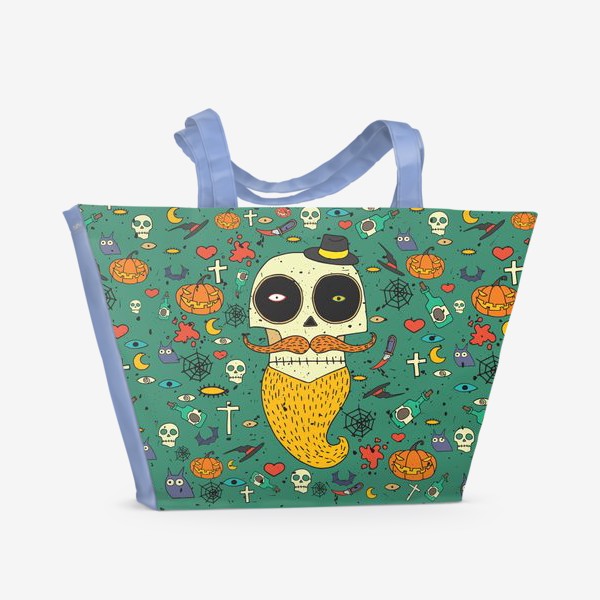 Пляжная сумка «Fashion skull»