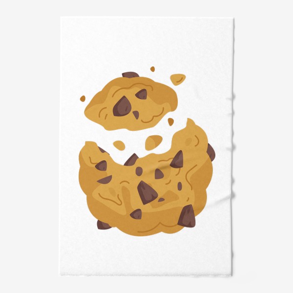 Полотенце «Овсяное печенье с шоколадом»