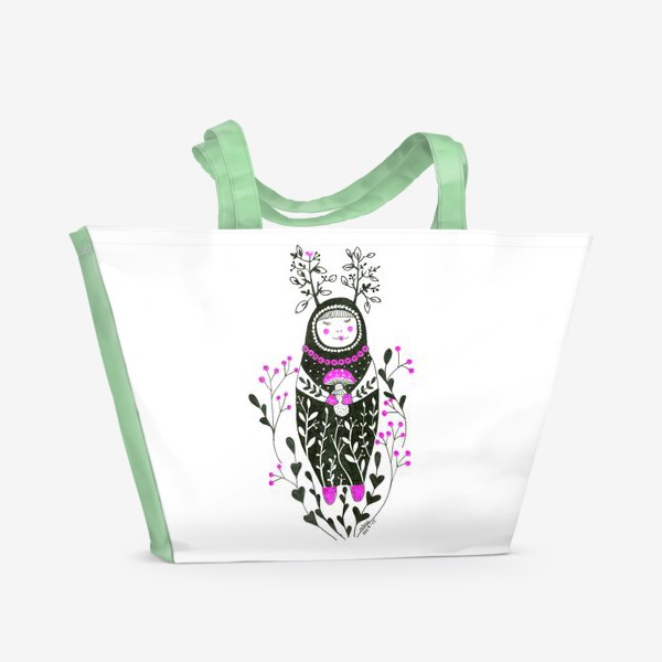 Пляжная сумка «Лесная фея»