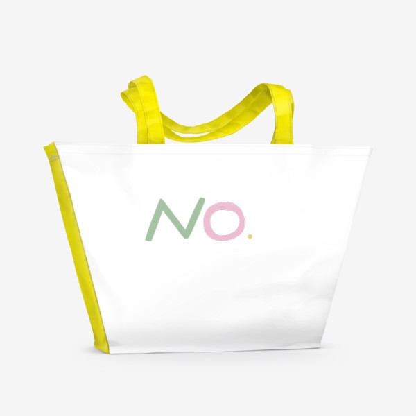 Пляжная сумка «no / нет»