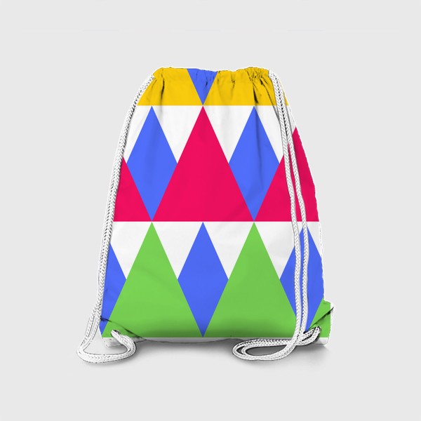 Рюкзак «Яркие треугольники»