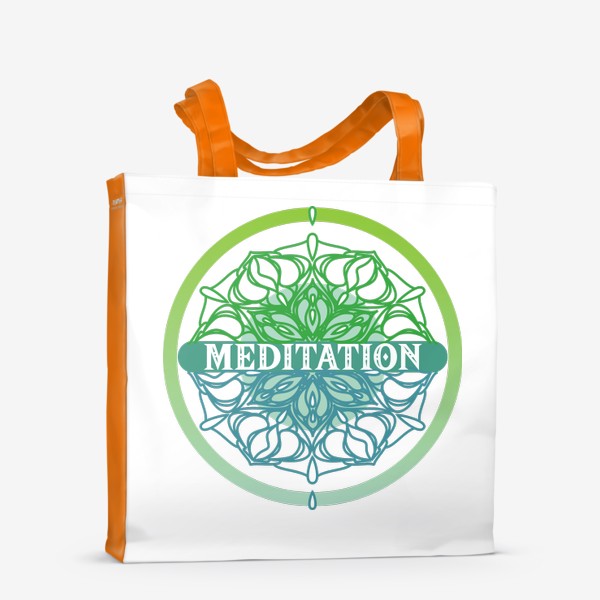 Сумка-шоппер «Мандала медитация»