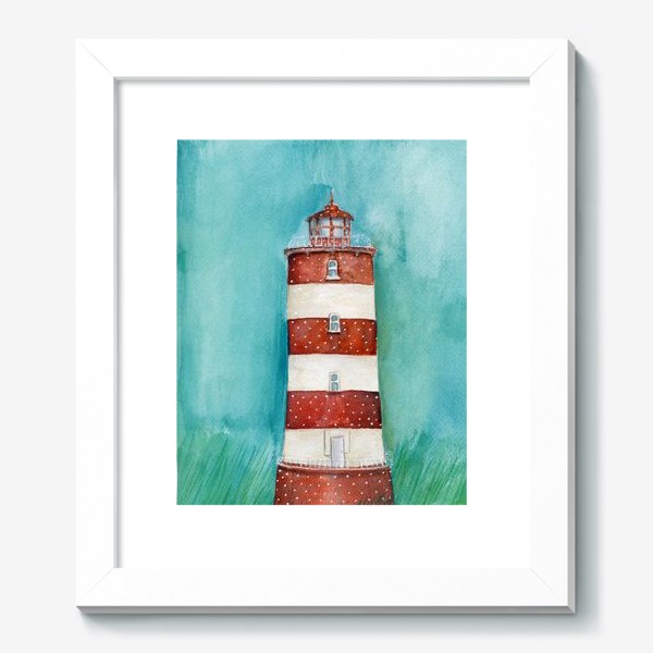 Картина «Spring lighthouse / Весенний маяк»