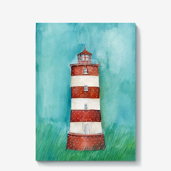 Холст &laquo;Spring lighthouse / Весенний маяк&raquo;