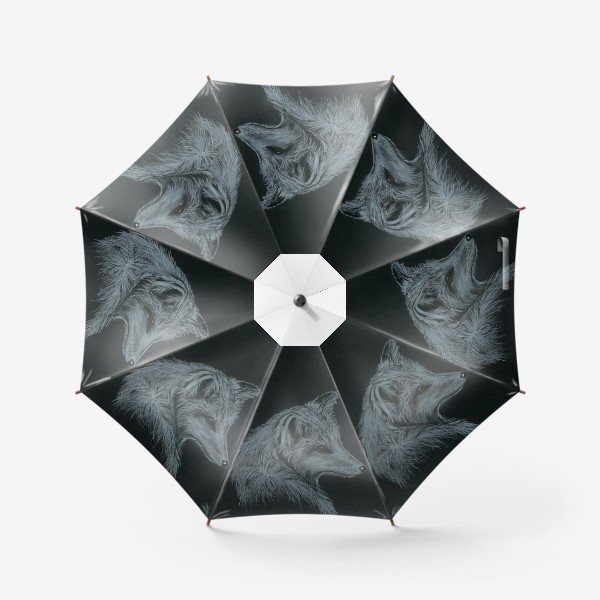 Зонт «Лиса графика »