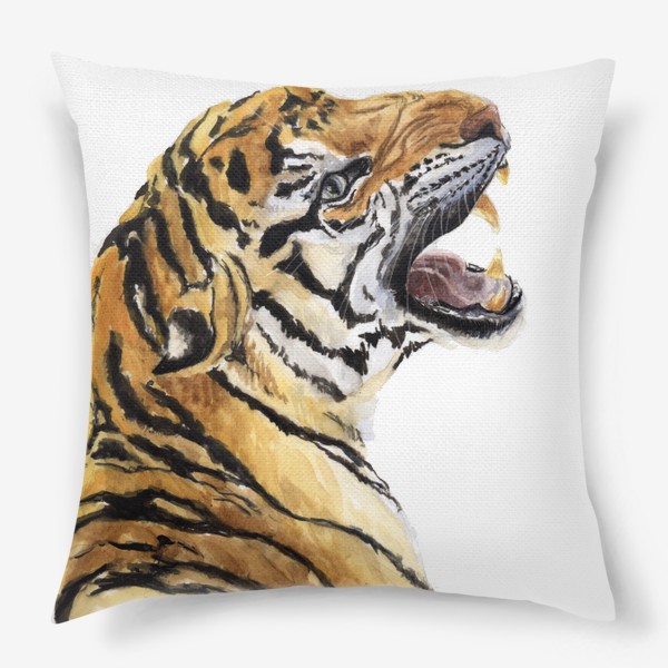 Подушка «Портрет амурского тигра»