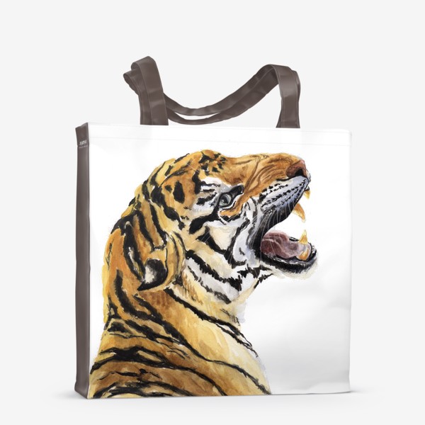 Сумка-шоппер «Портрет амурского тигра»