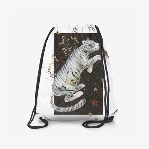 Рюкзак «Зимний белый тигр»