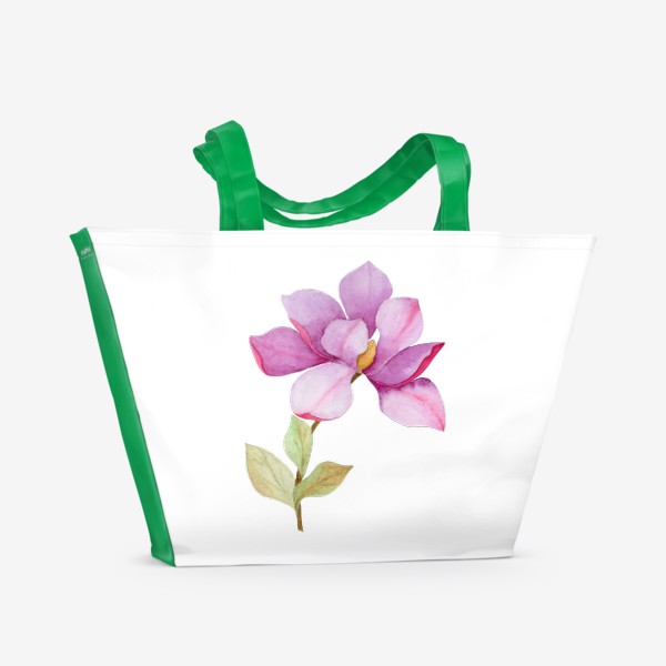 Пляжная сумка «Цветок Магнолии»