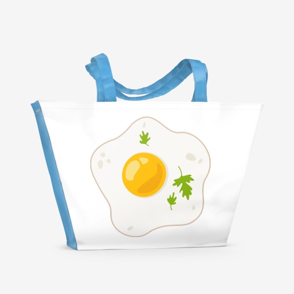 Пляжная сумка «Яичница»