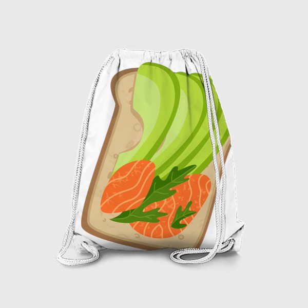 Рюкзак «Бутерброд с семгой и авокадо»