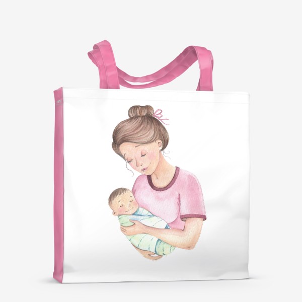 Сумка-шоппер «Мама с младенцем»