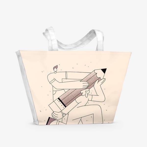 Пляжная сумка &laquo;Дизайнеры&raquo;