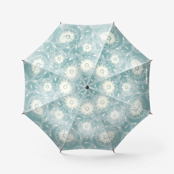 Зонт «Белые ромашки»