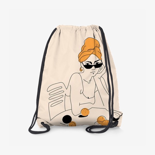 Рюкзак «Девушка с апельсинами»