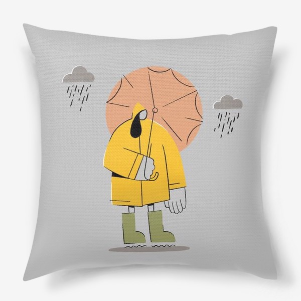 Подушка «Под зонтом»
