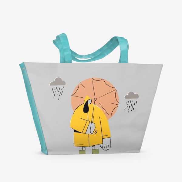Пляжная сумка «Под зонтом»