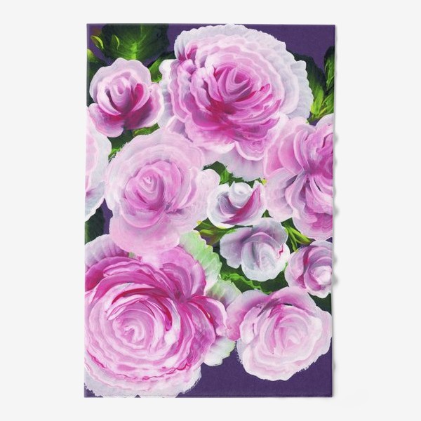 Полотенце «Розовые розы »