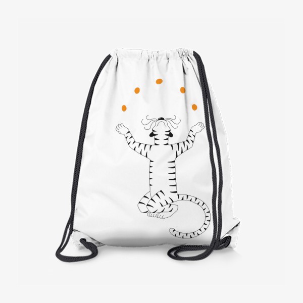 Рюкзак «Тигр с мандаринами (год Тигра)»