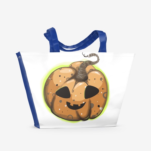 Пляжная сумка «Хеллоуин Тыква»