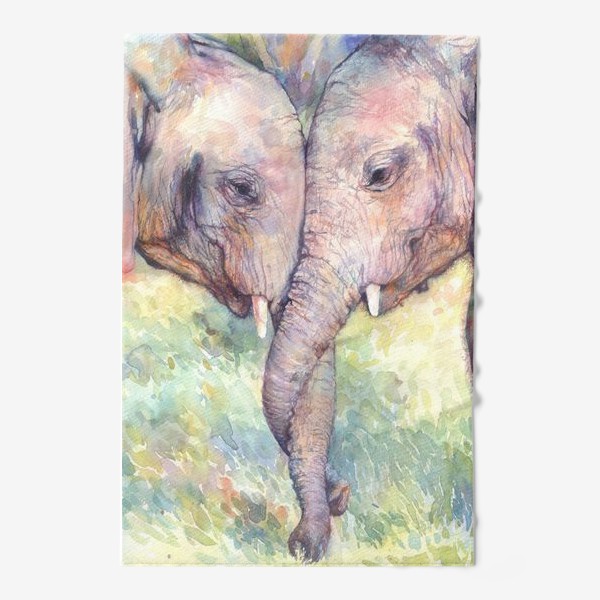 Полотенце «Слоны»