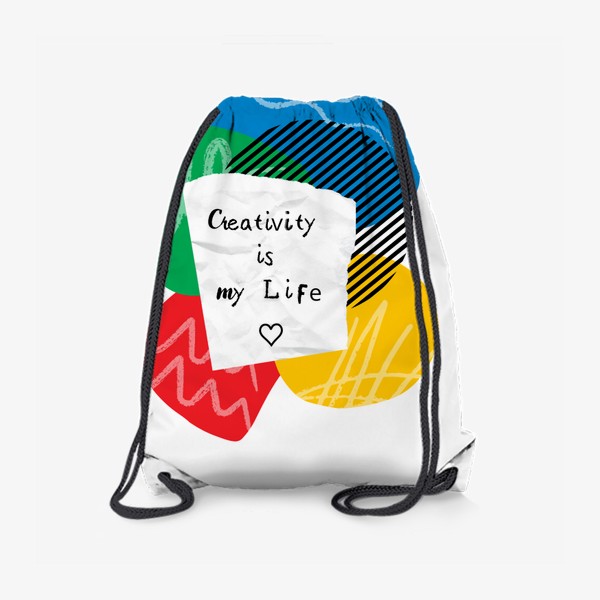 Рюкзак «Creativity is my life »