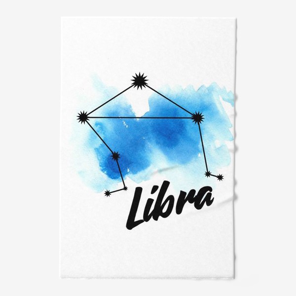 Полотенце «Libra. Подарок Весам. Зодиак»