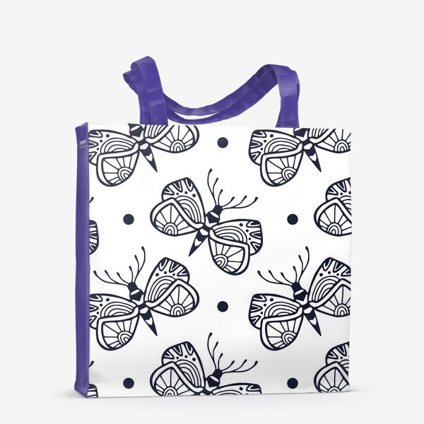 Сумка-шоппер «Милые бабочки»