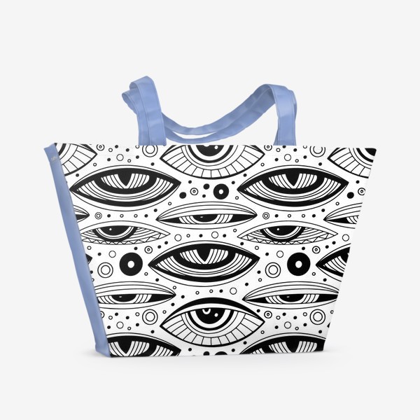 Пляжная сумка «Магические глаза»