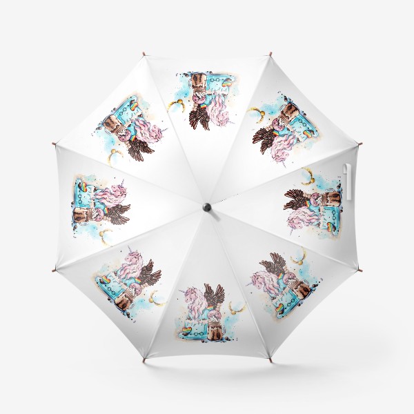 Зонт «Сладкий единорог»