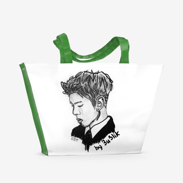Пляжная сумка «JongHyun (SHINee)»