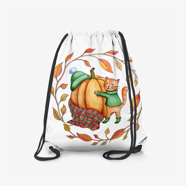 Рюкзак «Осенний кот 2»