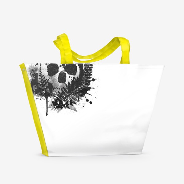 Пляжная сумка «Fern and Skull»
