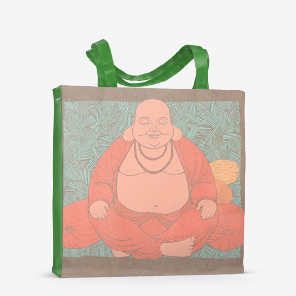 Сумка-шоппер «Тыквенный будда»