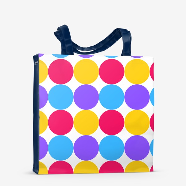 Сумка-шоппер «Разноцветные круги»