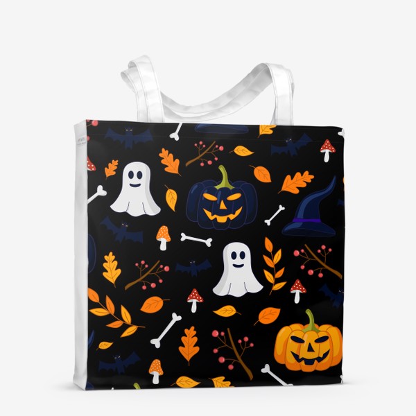 Сумка-шоппер «Паттерн для Хеллоуина»