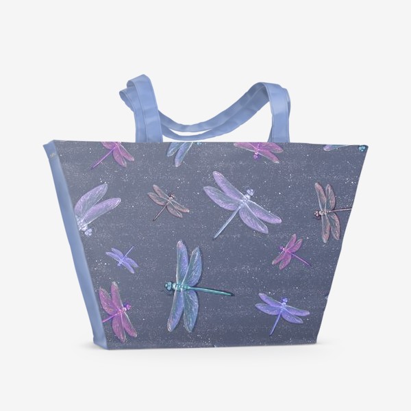 Пляжная сумка «Сказочные стрекозы»