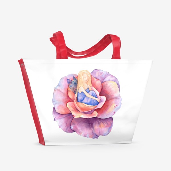 Пляжная сумка «Фея Розы»