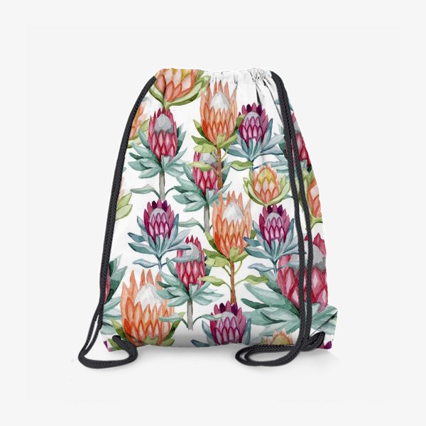 Рюкзак «экзотические цветы протея»