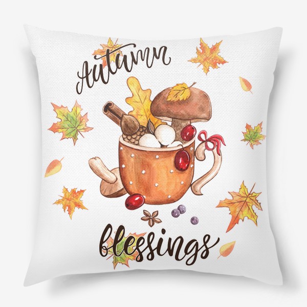 Подушка «Осенние благословения»