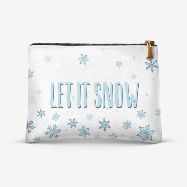Косметичка «Let it snow»