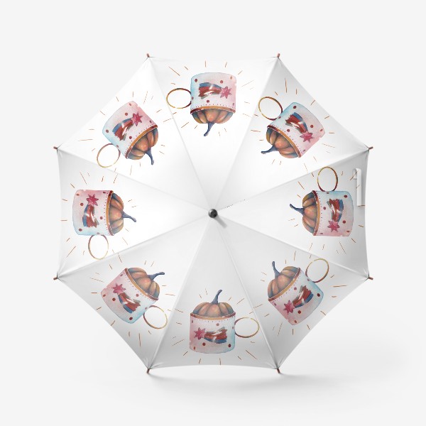 Зонт «Кружка с крышкой из тыквы»