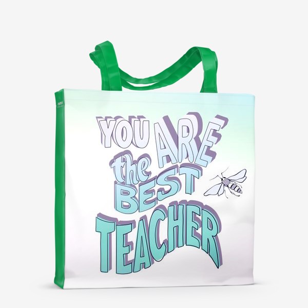 Сумка-шоппер «Лучшему учителю»