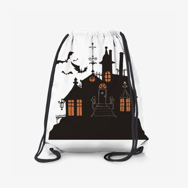 Рюкзак «Хэллоуин, замок»