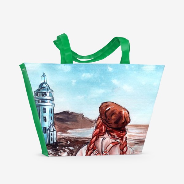 Пляжная сумка «где сбываются мечты»