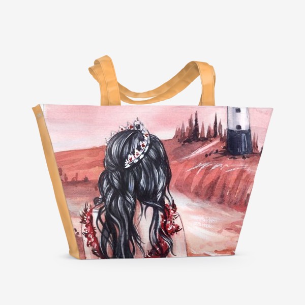 Пляжная сумка «принцесса выдуманного мира»