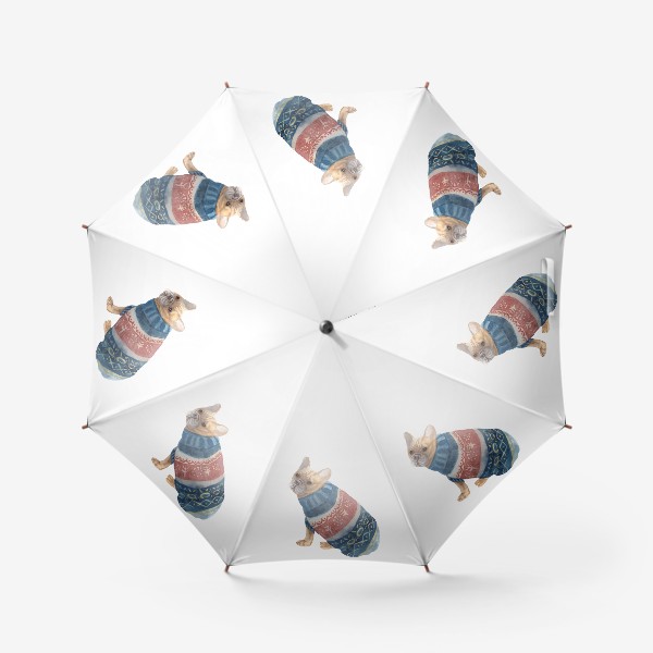 Зонт «Французский бульдог»