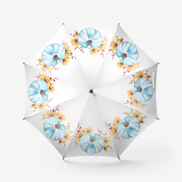 Зонт «тыква»